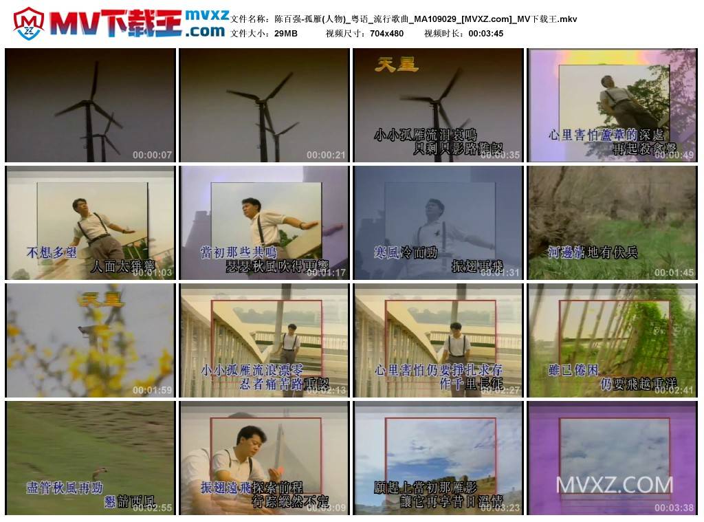 陈百强-孤雁(人物)_粤语_流行歌曲_MA109029